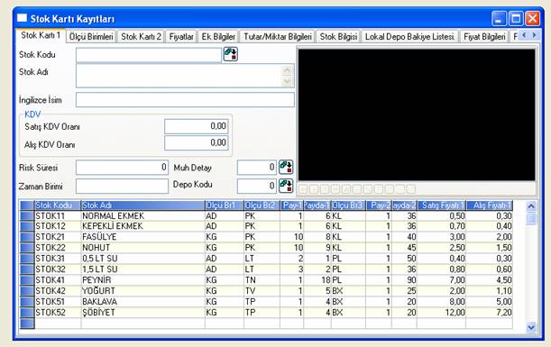 netsis stok modülü